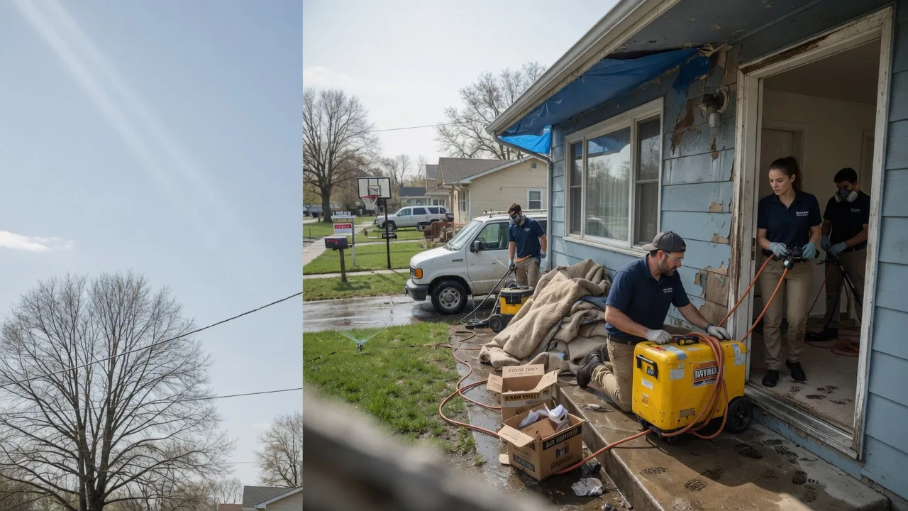 Basement Flood Cleanup in Medon, TN near me